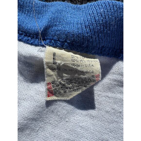 VTG 80s screen stars ringer t shirt NASA General Electric GE36 UDF Small/Medium - Picture 2 of 6